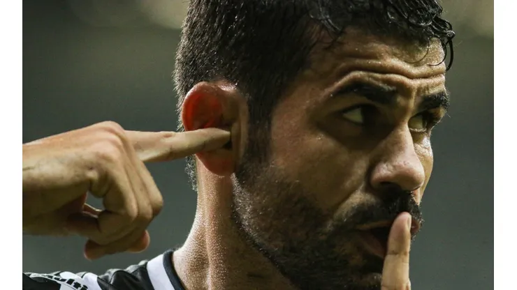 Foto: Fernando Moreno/AGIF - Diego Costa atuou pelo Atlético-MG em 2021 e recusou o Corinthians antes de voltar à Europa