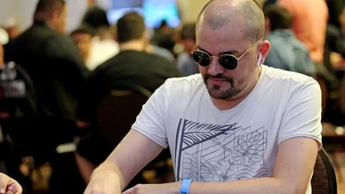 Rafael Caiaffa em ação durante o BSOP (Foto: Divulgação/BSOP)