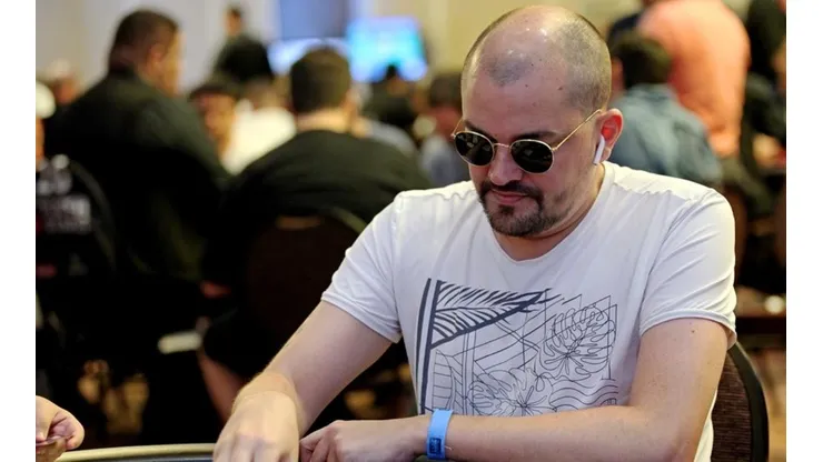 Rafael Caiaffa em ação durante o BSOP (Foto: Divulgação/BSOP)