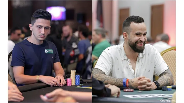 Ramon Sfalsin e Ramon Kropmanns obtiveram bons resultados no jogo online (Foto: Divulgação/BSOP)