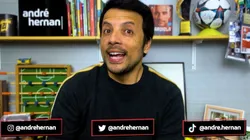 André Hernan falou sobre a chegada de um atacante no Corinthians (Foto: Reprodução/Youtube)