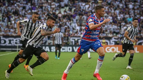 Agif/Lucas Emanuel - Thiago Galhardo manda recado para torcida do Ceará