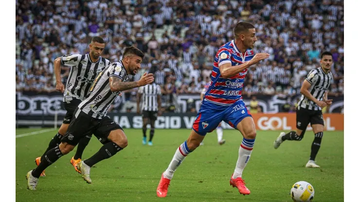 Agif/Lucas Emanuel - Thiago Galhardo manda recado para torcida do Ceará