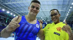 Caio e Rebeca: campeões do Brasileiro de Ginástica