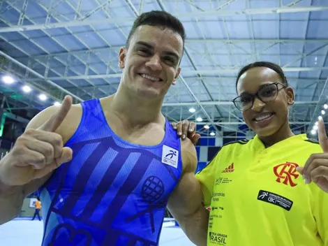Ginástica Artística: Rebeca Andrade e Caio Souza são campeões brasileiros no individual geral