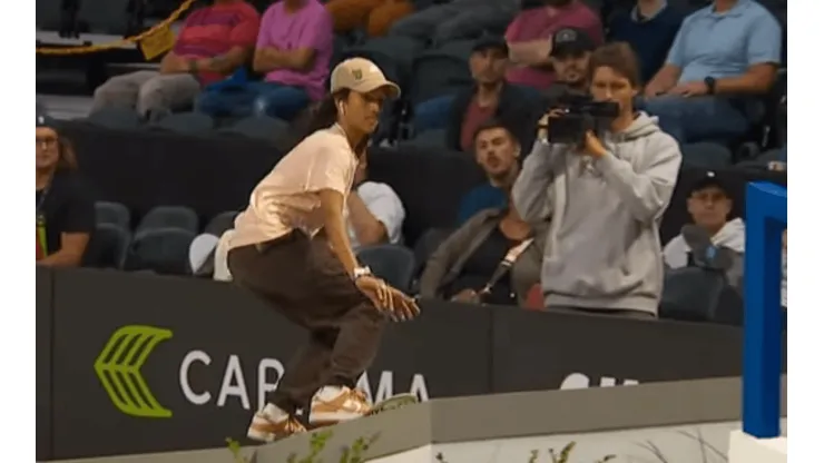 Rayssa Leal durante às eliminatórias de Seattle