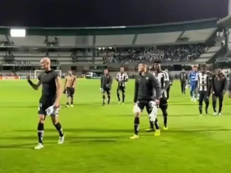 [VÍDEO] Elenco do Santos rouba a cena e irrita torcida do Coritiba com provocações; assista
