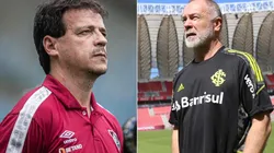 Internacional x Fluminense, prognósticos do embate entre Fernando Diniz e Mano Menezes (Fotos: Marcelo Gonçalves/Fluminense FC e Divulgação/Internacional)