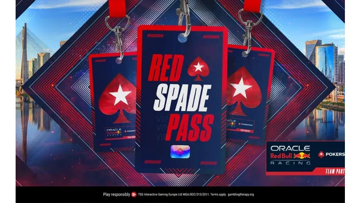 Red Spade Pass vai promover experiência única no GP Brasil de F1 (Foto: Divulgação/PokerStars)
