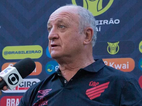 Felipão não se esconde e revela possibilidade de treinar o Athletico na próxima temporada