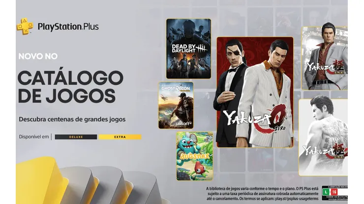 Metro Exodus, Trials of Mana, UNO e série Yakuza chegam no catálogo da PlayStation Plus