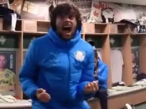 Scarpa é flagrado alucinado durante decisão nos pênaltis e torcida do Palmeiras 'enlouquece'