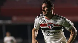 Marcello Zambrana/AGIF/ Calleri impressiona com números de gols e assistências no São Paulo.