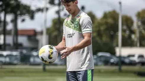 Foto: Guilherme Griebeler/Coritiba - Galarza não foi convocado por Morínigo para últimos jogos do Coxa