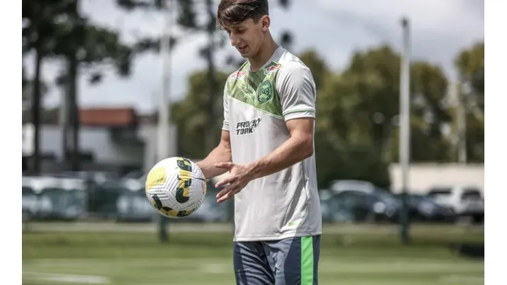 Foto: Guilherme Griebeler/Coritiba - Galarza não foi convocado por Morínigo para últimos jogos do Coxa