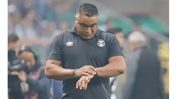 Maxi Franzoi/AGIF - Roger Machado, técnico do Grêmio.