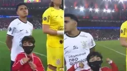 Foto: Reprodução Twitter | O amor do garotinho pelo Flamengo falou mais alto