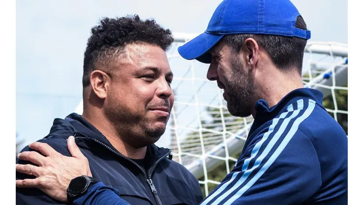Foto: Flickr do Cruzeiro - Ronaldo e Pezzolano.