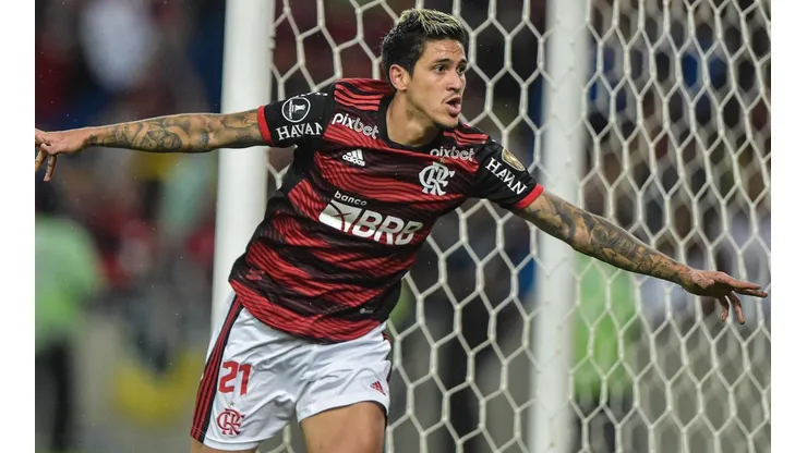 Thiago Ribeiro/AGIF/ Pedro marca em vitória do Flamengo e conquista marca na Libertadores.