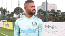 Foto: Fábio Menotti/Palmeiras - Tabata chega ao Palmeiras e foi "aconselhado" também por Murilo