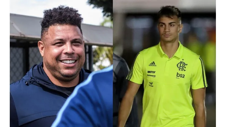 Foto Ronaldo: Flickr Ofical Cruzeiro EC/Gustavo Aleixo e Foto Reinier: Raul Sifuentes/Getty Images | Ronaldo quer Reinier fora do Real Madrid