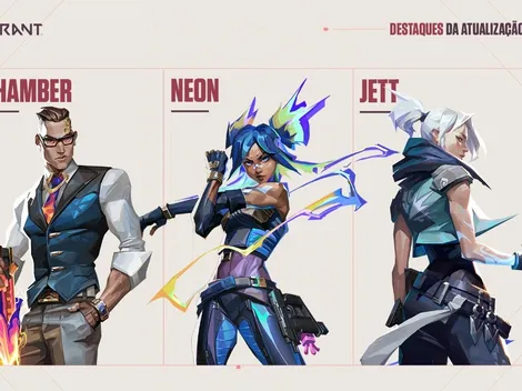 VALORANT: atualização 5.03 traz mudanças em Chamber, Jett e Neon