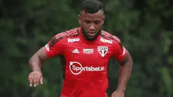 Foto: Reprodução Instagram/ "O enigma do DM"; Após volta de Luan aos treinos, torcida do São Paulo questiona sobre recuperação de meia.