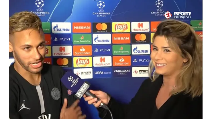 Foto: Reprodução TNT Sports/YouTube | Isabela Pagliari revela conversa com Neymar sobre volta ao Brasil