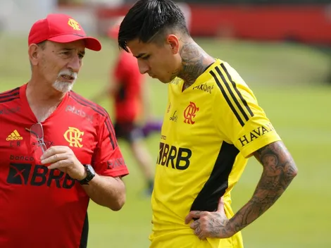 "Vai jogar até..."; Web não se cala ao descobrir situação de Pulgar para o jogo com o Corinthians na Liberta