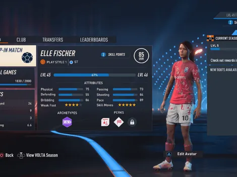 FIFA 23: Pro Clubs e VOLTA terão progresso compartilhado