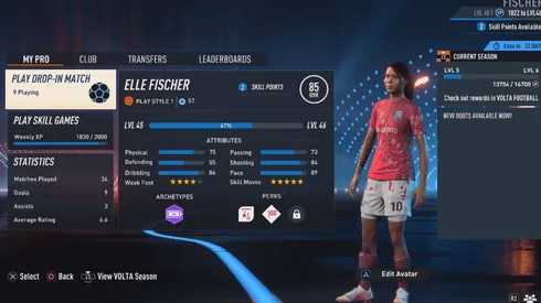 FIFA 23: Pro Clubs e VOLTA terão progresso compartilhado