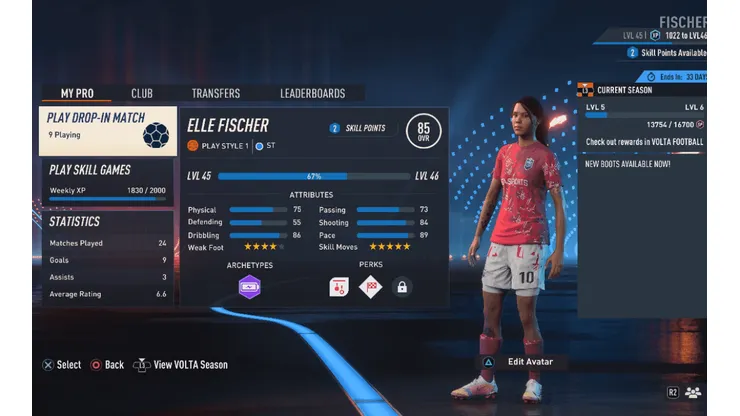 FIFA 23: Pro Clubs e VOLTA terão progresso compartilhado
