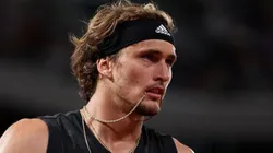Zverev durante Roland Garros, em junho