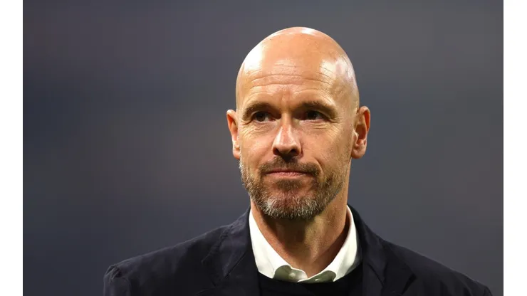 Foto: Dean Mouhtaropoulos/Getty Images | Ten Hag afirmou que Cristiano Ronaldo tem pouco tempo de treinamento com o restante do elenco