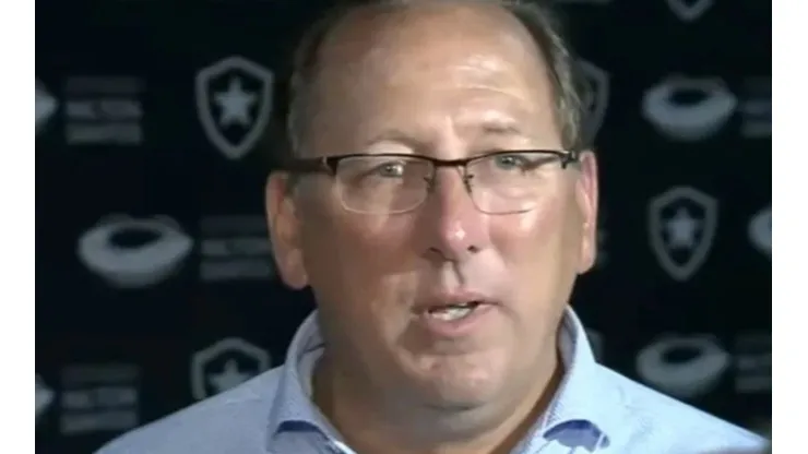 Reprodução. John Textor segue à procura de reforços no Botafogo