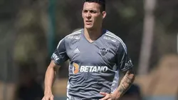 Foto: Pedro Souza/Atlético - Pavón se irritou com site argentino e tratou de soltar o verbo na web