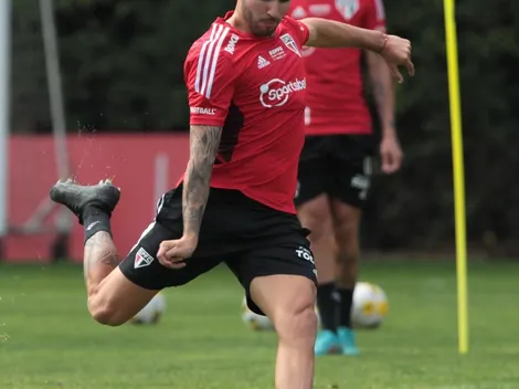 “É referência”; Bustos ‘desliza' no São Paulo e revela idolatria por ex-Corinthians