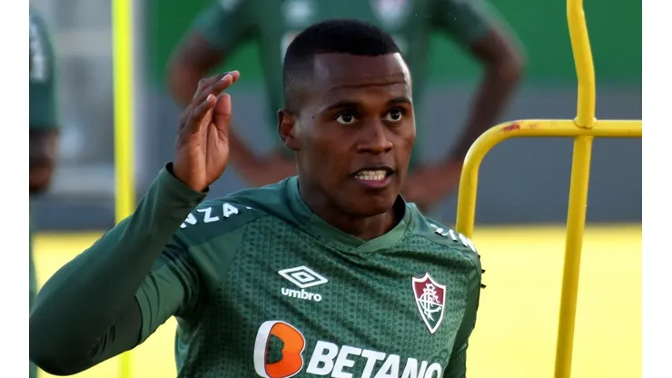 Foto: Mailson Santana/Fluminense FC/Divulgação - Arias: colombiano está de olho no título do Brasileirão