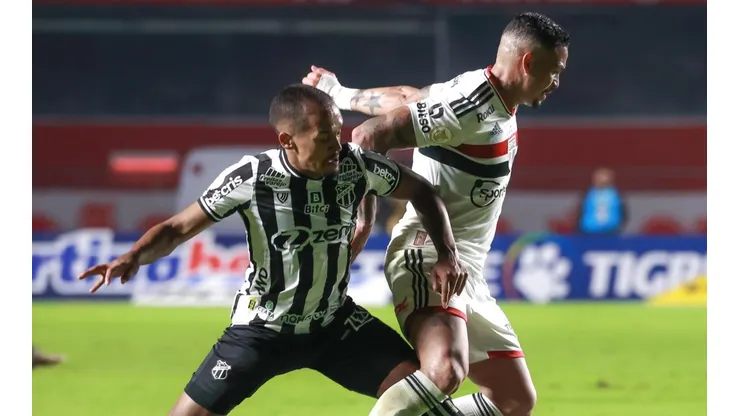 Foto: Marcello Zambrana/AGIF | Retrospecto do São Paulo é superior em confrontos diante do Ceará