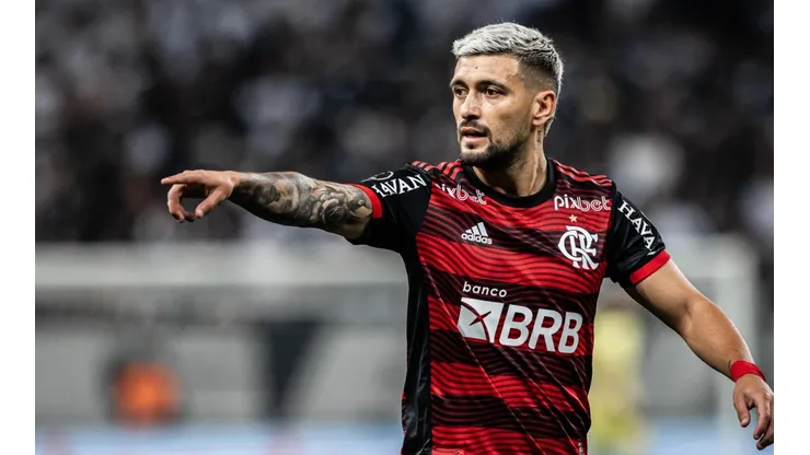 Raul Baretta/AGIF - Arrascaeta, meia do Flamengo.
