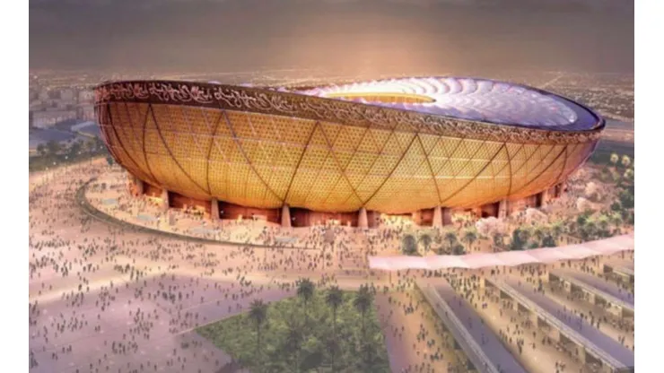 Foto: Divulgação - Estádio de Lusail.