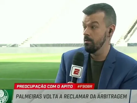 Comentarista da ESPN dá 'ênfase' em Abel e Leila por caos do VAR; assista