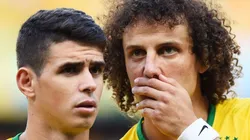 - Oscar e David Luiz