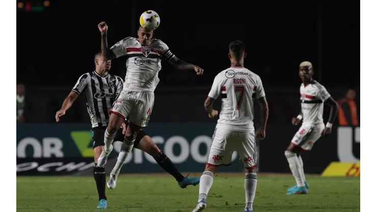 São Paulo x Ceará, primeiro jogo das quartas de final da Copa Sul-Americana (Foto: Rubens Chiri / saopaulofc.net)