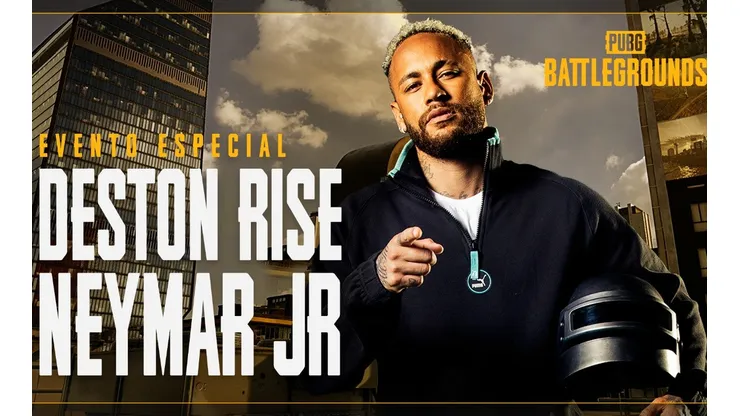 Neymar participará do evento Deston Rise no PUBG: Battlegrounds nesta quarta (3)