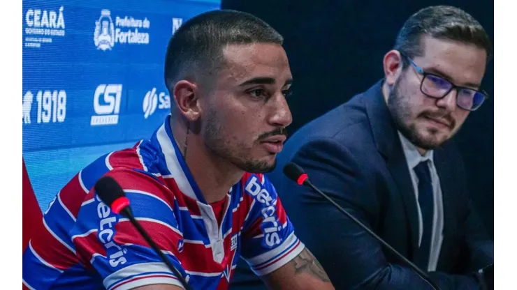 Foto: Divulgação/Fortaleza EC - Galhardo causou polêmica ao criticar postura de Messias em clássico pela Copa do Brasil