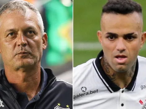 Lisca fala pela 1ª vez sobre chegada de Luan ao Santos