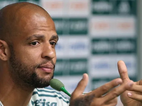 Felipe Melo não esquece o Palmeiras e se rende à atacante de Abel Ferreira
