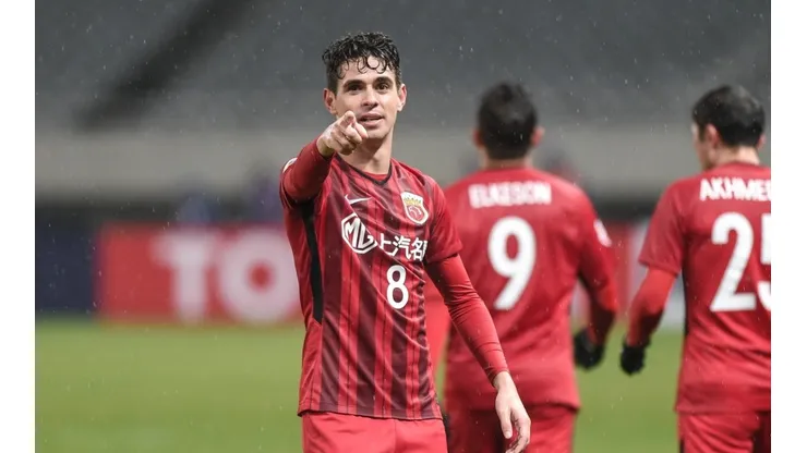 Shanghai Port liberou Oscar, mas ainda há uma condição para o acerto com o Flamengo