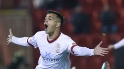 Franco Cristaldo é alvo do Santos (Foto: Divulgação / Huracán)